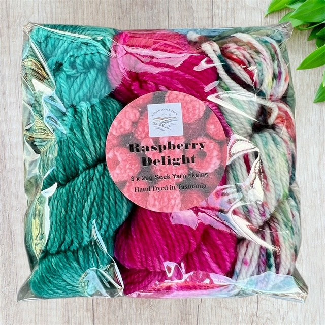 Summer Berries Punnet- 3x mini skeins