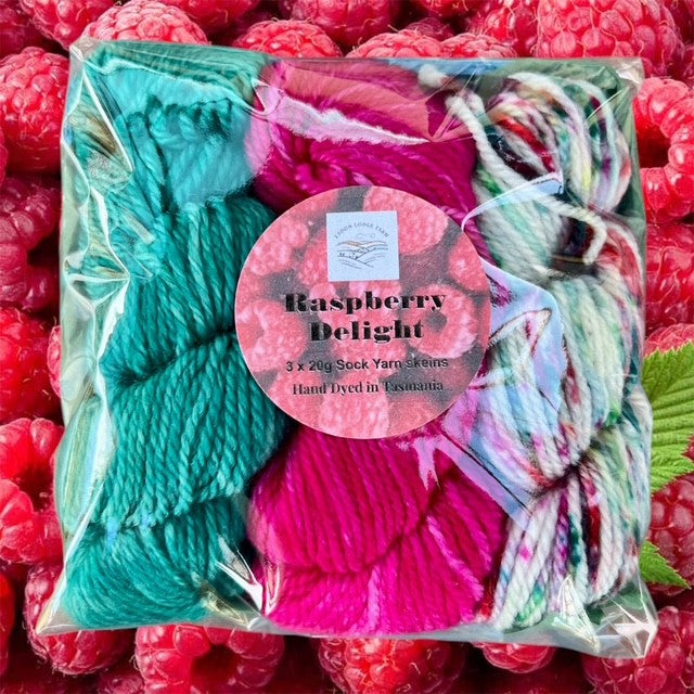 Summer Berries Punnet- 3x mini skeins