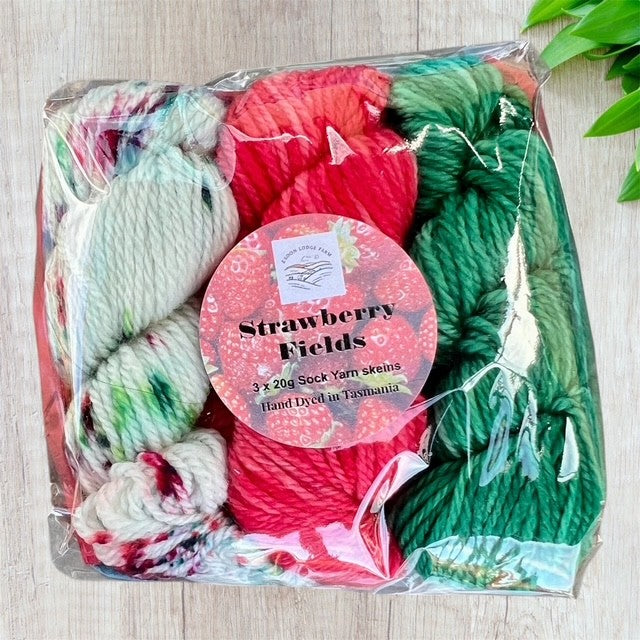 Summer Berries Punnet- 3x mini skeins