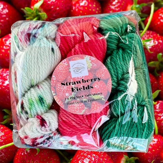 Summer Berries Punnet- 3x mini skeins