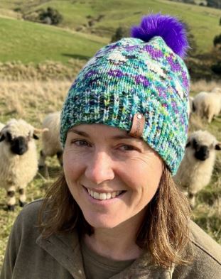 Merino Wool Beanie - Tutti Fruitti Sheep