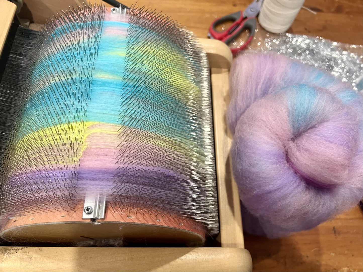 Unicorn Dreams Fibre Art Batt