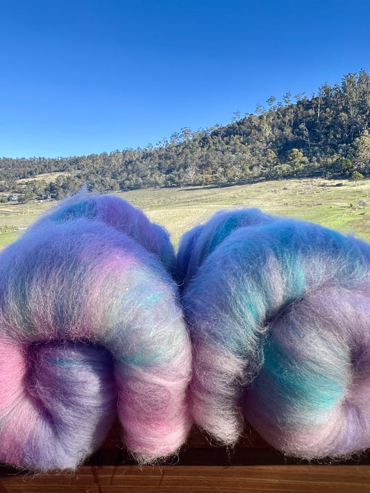 Unicorn Dreams Fibre Art Batt