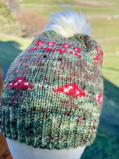 Merino Wool Beanie - Woodland